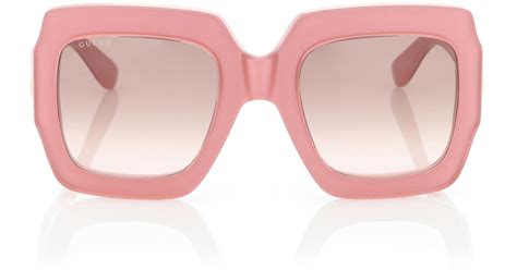 gucci sonnenbrille damen pink